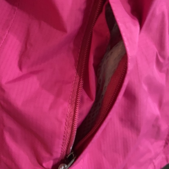 North Face Girls Hooded Windbreaker sz M - Picture 2 of 8